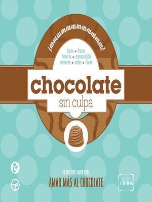 cover image of Chocolate sin culpa
